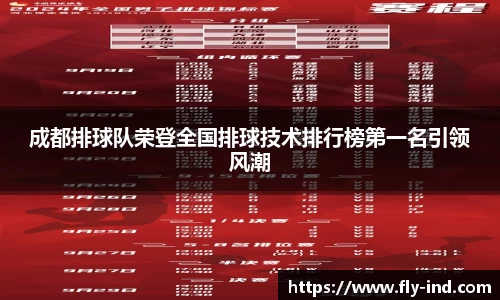 成都排球队荣登全国排球技术排行榜第一名引领风潮