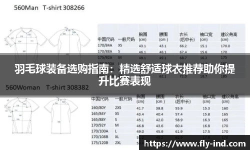 羽毛球装备选购指南：精选舒适球衣推荐助你提升比赛表现